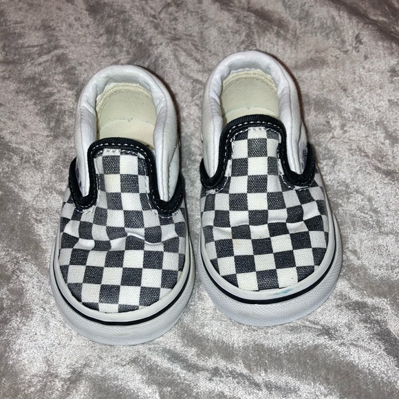 Vans Other - Vans Toddler Slip-On V Checkerboard Shoe